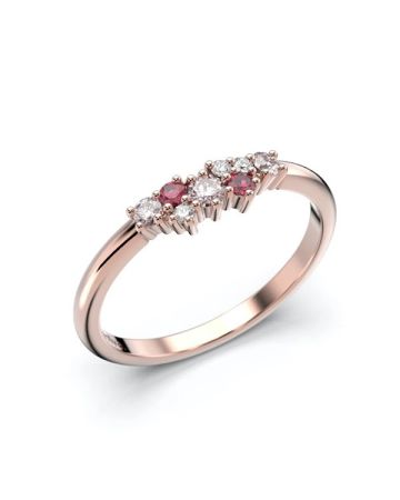 Festive Nadja Pink timanttisormus 650-018P-PK