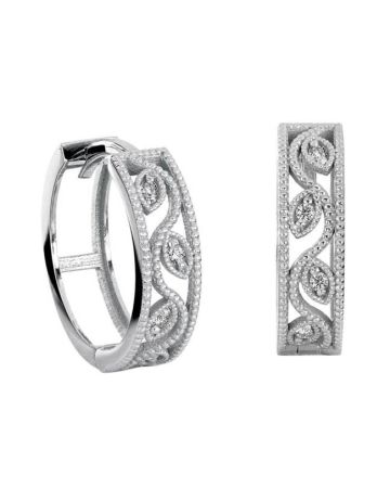 Kohinoor Swan Diamanten Ohrringe 143-432V-04