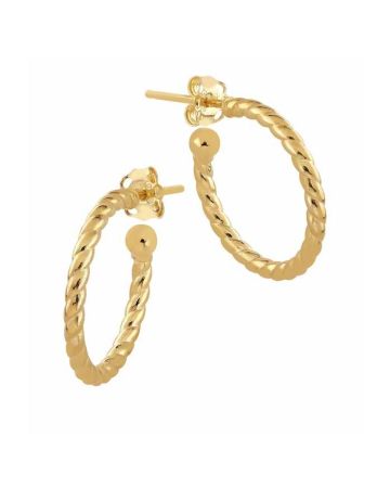 Kultaiset korvakorut 18 mm 150BC838/8