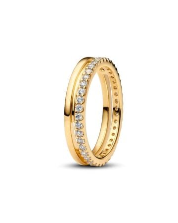 Pandora Double Band Ring 163799C01