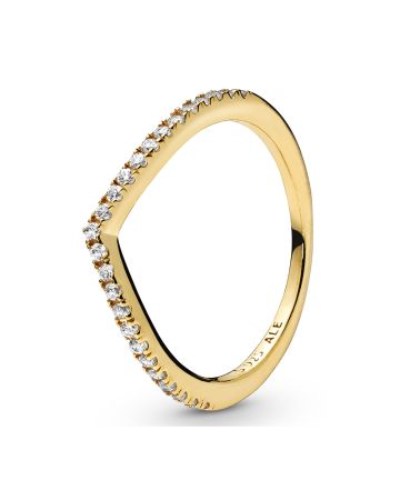 Pandora Sparkling Wishbone sormus 168758C01-7