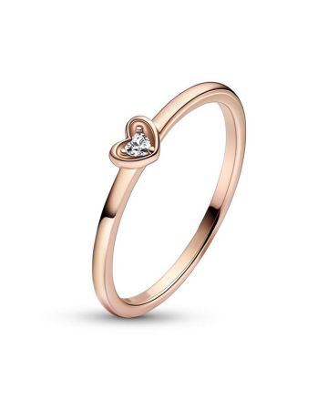 Pandora Moments Ring Stackable Radiant Heart sormus 182495C01-17