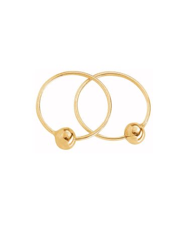 Kultaiset korvarenkaat 1900