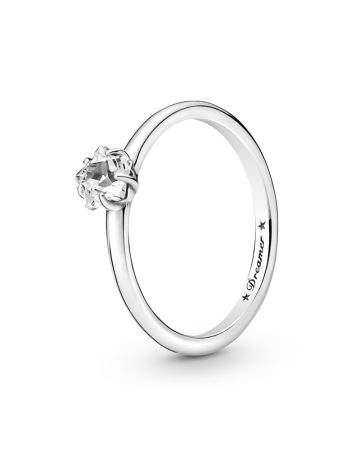 Pandora MOM Pave Heart sormus 191149C01