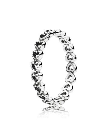 Pandora Band of Hearts sormus 190980-9