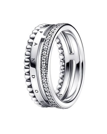 Pandora Signature Logo sormus 192312C01-19