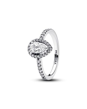 Pandora Sparkling Tear Drop sormus 192835C01-6