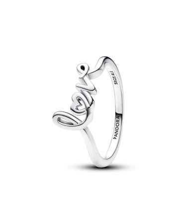 Pandora Handwritten Love sormus 193058C00-6