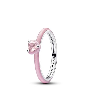 Pandora Pink Chakra Heart sormus 193088C02-1