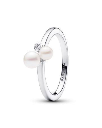 Pandora Duo Treated Freshwater Cultured Pearls sormus 193156C01-1