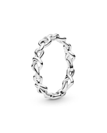 Pandora Knotted Hearts Ring 198018