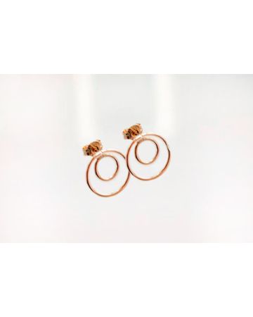 Kultaiset korvakorut 10 mm 20205