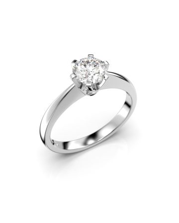 Festive Classic timanttisormus, platina 204-060-PT