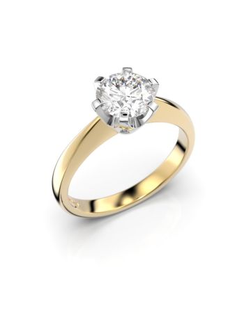 Festive Classic timanttisormus 204-100-KV