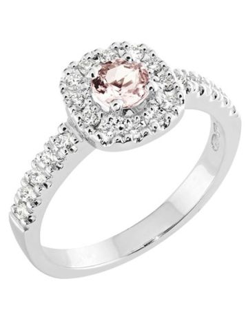 Romanssi Halo -timanttisormus 204/204B-063M