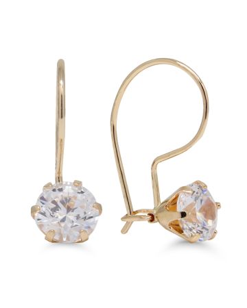 Gold Ohrringe 5 mm 23-1042Z