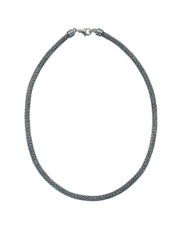 Kalevala Verkkoketju 40cm, oksidoitu hopea 236025140