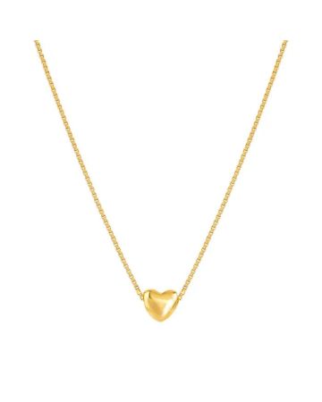 Nomination Armonica kaulakoru, kullattu sydän 241304/006