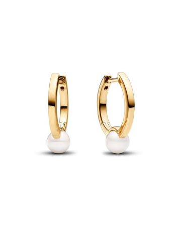 Pandora Treated Freshwater Cultured Pearl Hoop korvakorut 263170C01