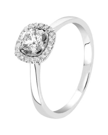 Brilliant Star Diamantring mit Topas RE12485