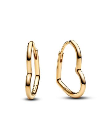 Pandora Asymmetrical Heart Hoop korvakorut 268307C00