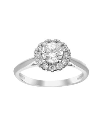 Brilliant Star Labor-Diamantring L-RG-74660-075 WG