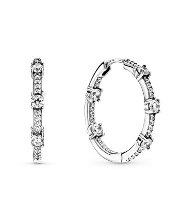 Pandora Sparkling Pavé Bars korvakorut 290043C01