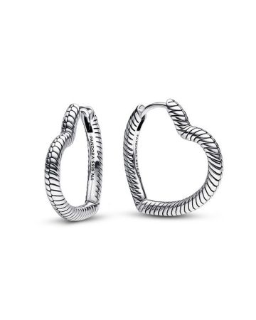 Pandora Heart Snake Chain korvakorut 292236C00