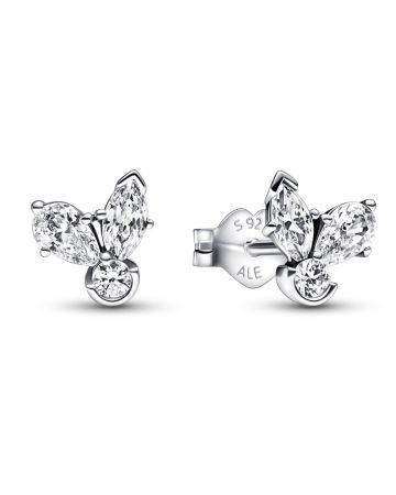 Pandora Timeless Sparkling Herbarium Cluster korvakorut 292406C01
