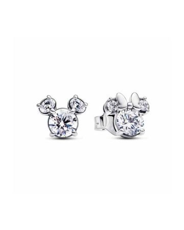 Pandora Disney Mickey Mouse & Minnie Mouse Sparkling Stud korvakorut 293219C01