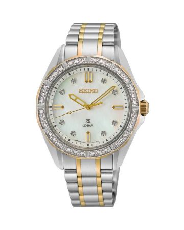 Seiko Prospex Ladies Marine Sports Mother Of Pearl SUR622J1