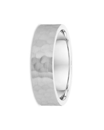 Taottu hopeasormus 5 mm 5505-007