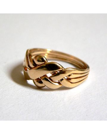 Kultainen pirunnyrkkisormus 3104012-2