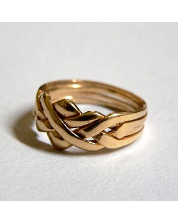 Kultainen pirunnyrkkisormus 3104013-1