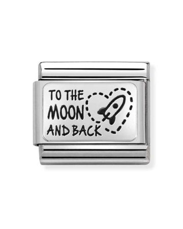 Nomination Classic Silver To The Moon And Back 330111/39