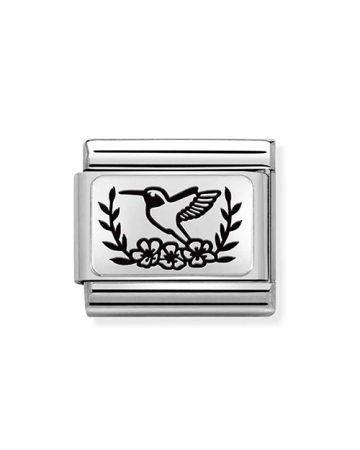 Nomination Classic Colibri and Flowers 330111/19