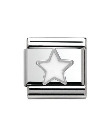 Nomination Classic Hopea Valkoinen Tähti 330202/04