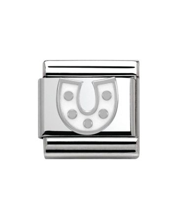 Nomination Classic Hopea Valkoinen Hevosenkenkä 330202/07