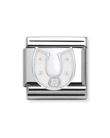 Nomination Classic Hopea ZK Valkoinen Hevosenkenkä 330305/12