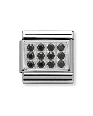 Nomination Classic Hopea ZK Musta Pavé 330307/10