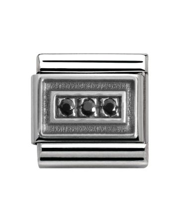 Nomination Classic Hopea Musta ZK Palkki 330314/04