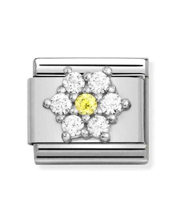 Nomination Classic Silvershine kukka 330322/01