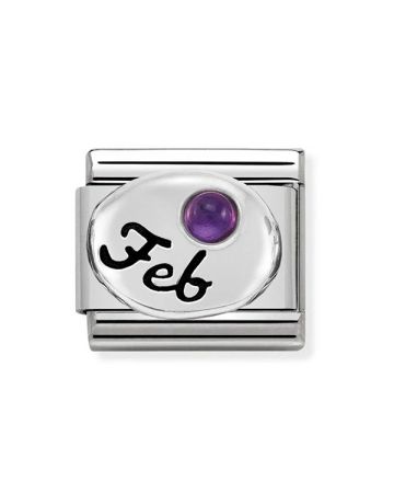 Nomination Classic February Amethyst 330505/02