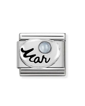 Nomination Classic March Aquamarine 330505/03