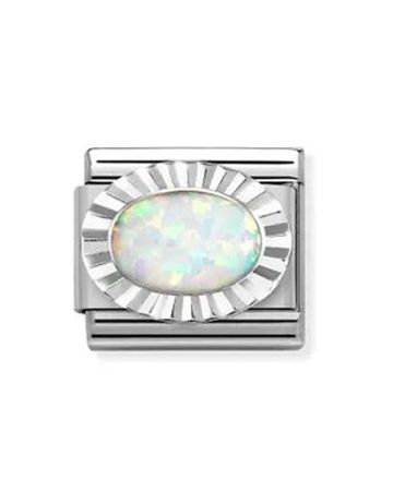 Nomination Classic White Opal 330507/07