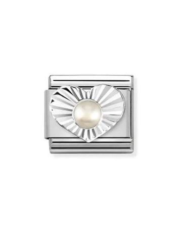 Nomination Classic White Pearl 330508/13