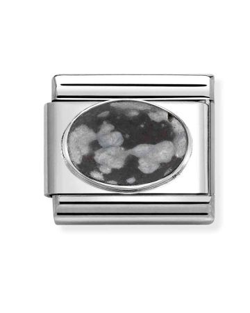 Nomination Classic Matta obsidian 330510/44