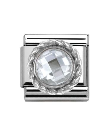 Nomination Classic Silvershine / kirkas kivi 330601/010