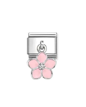 Nomination Classic Pink Flower 331805/23