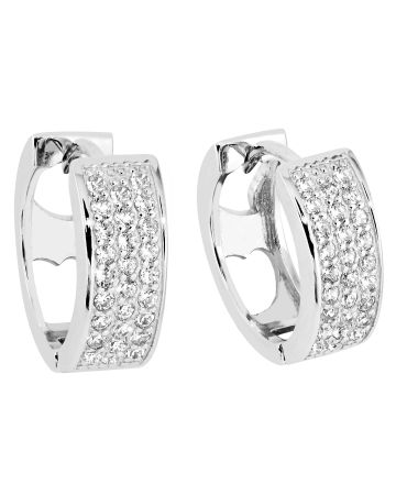 Hopeiset rengaskorvakorut PERS0218